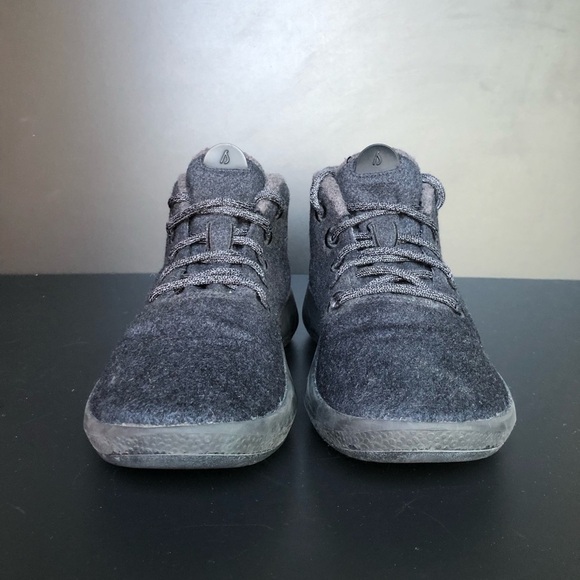Allbirds Wool Runner-up Mizzles High Top Wool Sneakers Charcoal Black Women’s 8 - Picture 4 of 9